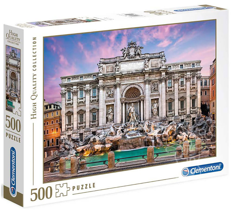 Clementoni Trevi Fountain Puzzle 500pcs