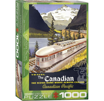 Eurographics Eurographics Vintage: Canadian Pacific: Travel the Canadian Puzzle 1000pcs