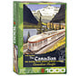 Eurographics Canadian Pacific: Travel the Canadian Puzzle 1000pcs
