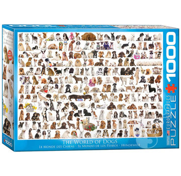 Eurographics Eurographics Chart: The World of Dogs Puzzle 1000pcs