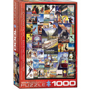 Eurographics Eurographics Vintage: Canadian Pacific Railroad Adventures Puzzle 1000pcs