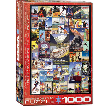 Eurographics Eurographics Canadian Pacific Railroad Adventures Puzzle 1000pcs