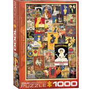 Eurographics Eurographics Vintage: Vintage Posters Puzzle 1000pcs