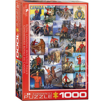 Eurographics Eurographics RCMP Collage Puzzle 1000pcs RETIRED