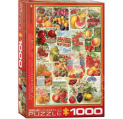 Eurographics Eurographics Fruit Seed Catalog Covers Puzzle 1000pcs