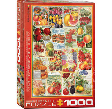 Eurographics Eurographics Fruit Seed Catalog Covers Puzzle 1000pcs