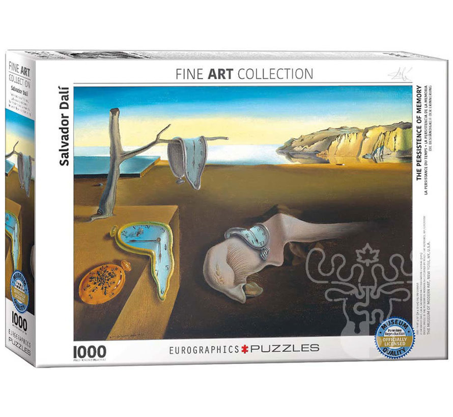 Eurographics Fine Art Dali: The Persistence of Memory Puzzle 1000pcs