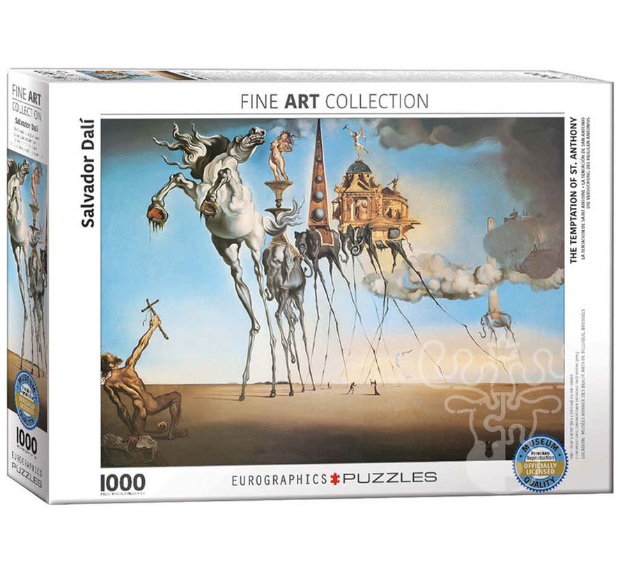 Eurographics Fine Art Dali: The Temptation of St. Anthony Puzzle 1000pcs