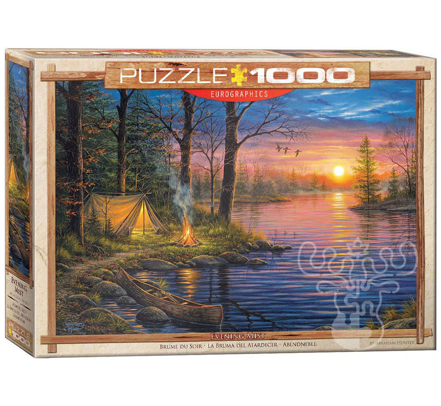 Eurographics Great Outdoors: Evening Mist Puzzle 1000pcs RETIRED