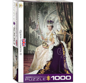 Eurographics Eurographics Queen Elizabeth II Puzzle 1000pcs