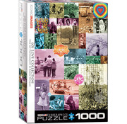 Eurographics Eurographics Celebrity & Music: 60s Love Collection Puzzle 1000pcs RETIRED