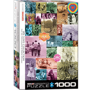 Eurographics Eurographics Celebrity & Music: 60s Love Collection Puzzle 1000pcs RETIRED