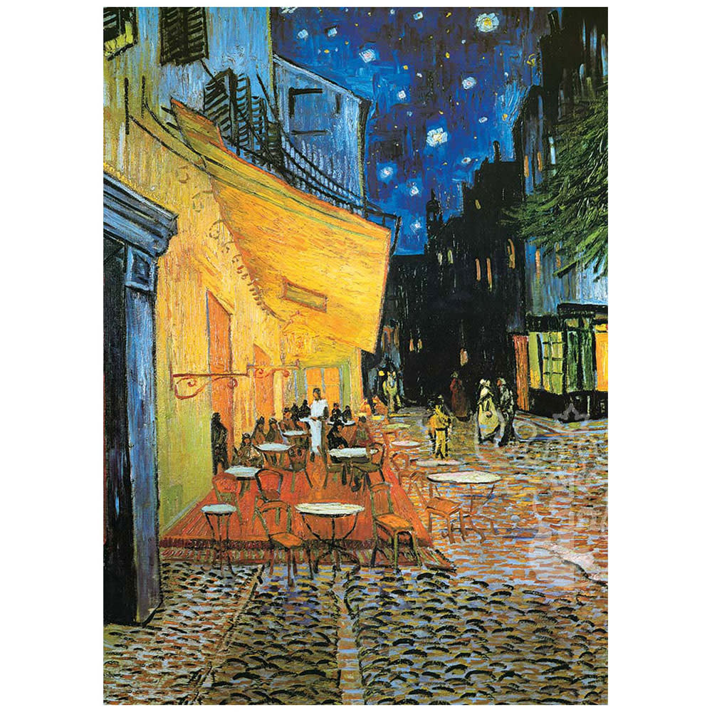 Eurographics Cafe Terrace at Night Puzzle 1000 pcs - Puzzles Canada