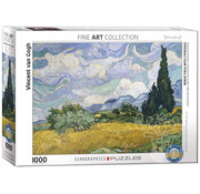 Eurographics Eurographics Fine Art van Gogh: Wheat Field with Cypresses Puzzle 1000pcs