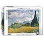 Eurographics van Gogh: Wheat Field with Cypresses Puzzle 1000pcs