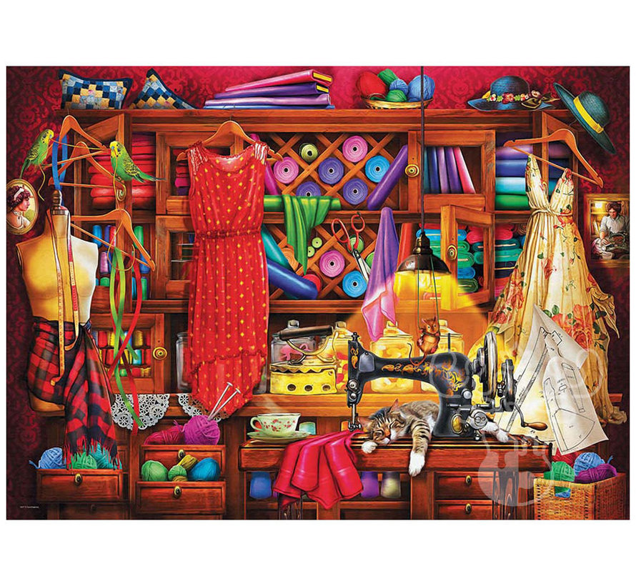 Eurographics Artist Label Marchetti: Sewing Room Puzzle 1000pcs