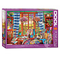 Eurographics Artist Label Marchetti: Quilting Craft Room Puzzle 1000pcs