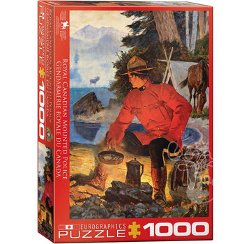 Eurographics Eurographics RCMP Morning Campfire Puzzle 1000pcs RETIRED