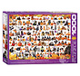 Eurographics Seasonal: Halloween Pets Puzzle 1000pcs