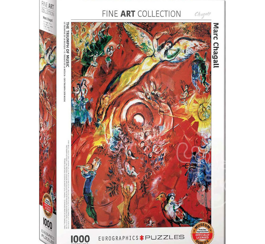 Eurographics Chagall: The Triumph of Music Puzzle 1000pcs