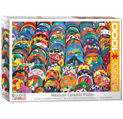 Eurographics Eurographics Colors of the World: Mexican Ceramic Plates Puzzle 1000pcs