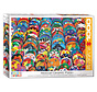 Eurographics Colors of the World: Mexican Ceramic Plates Puzzle 1000pcs