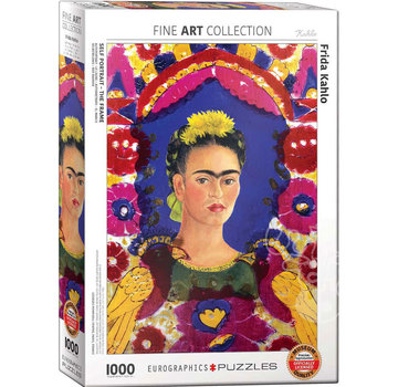 Eurographics Eurographics Fine Art Kahlo, Frida: Self Portrait the Frame Puzzle 1000pcs