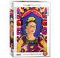 Eurographics Frida: Self Portrait the Frame Puzzle 1000pcs
