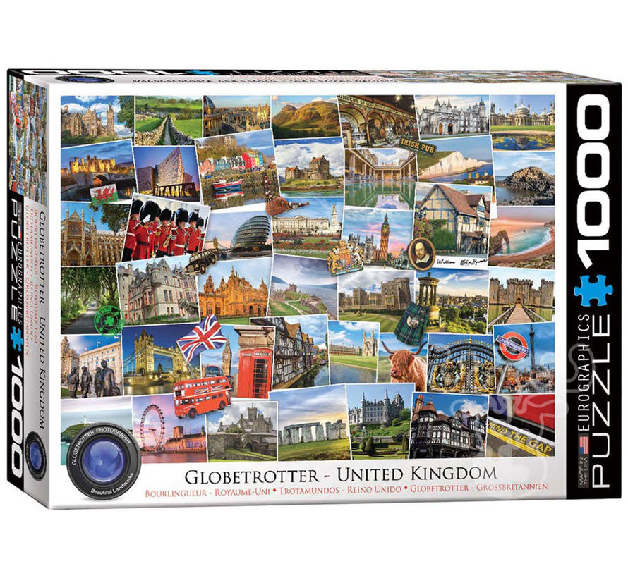 Eurographics Globetrotter United Kingdom Puzzle 1000pcs
