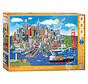 Eurographics Artist Label Thompson: San Francisco Puzzle 1000pcs