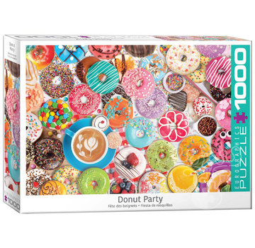 Eurographics Eurographics Food: Donut Party - Sweet Collection Puzzle 1000pcs