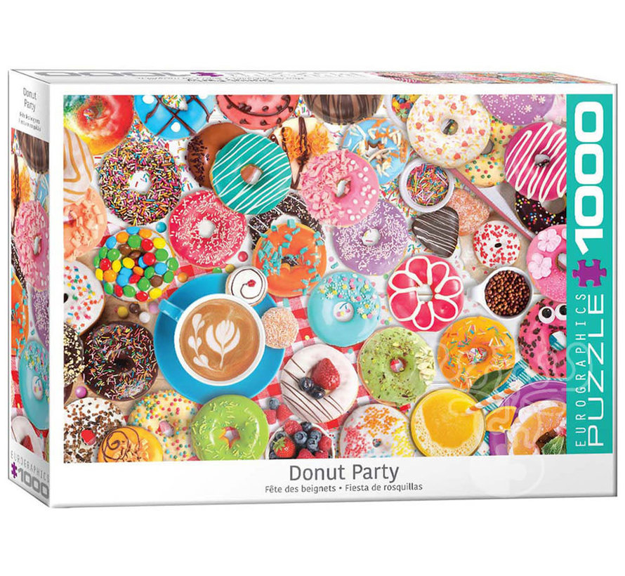 Eurographics Donut Party - Sweet Collection Puzzle 1000pcs