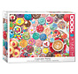 Eurographics Food: Cupcake Party - Sweet Collection Puzzle 1000pcs