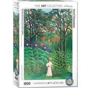 Eurographics Eurographics Rousseau: Woman Walking in an Exotic Forest Puzzle 1000pcs