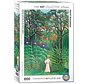 Eurographics Fine Art Rousseau: Woman Walking in an Exotic Forest Puzzle 1000pcs