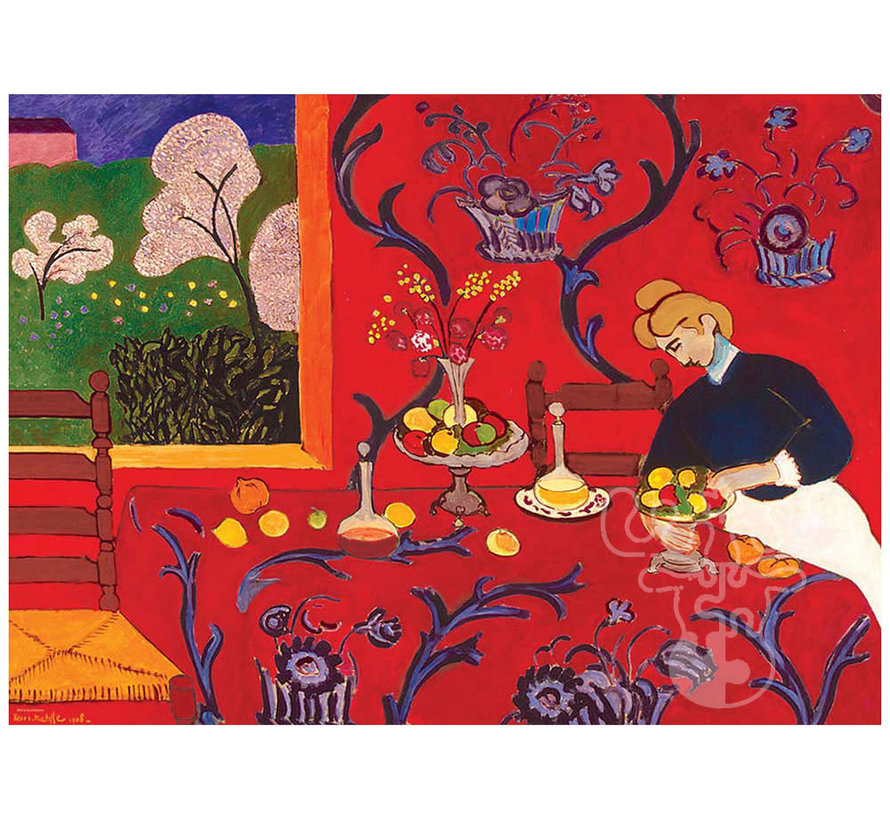 Eurographics Fine Art Matisse: The Dessert: Harmony in Red Puzzle 1000pcs