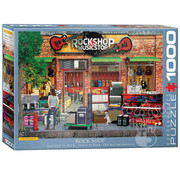 Eurographics Eurographics Artist Label Normand: Rock Shop Puzzle 1000pcs