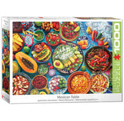 Eurographics Eurographics Food: Mexican Table Puzzle 1000pcs