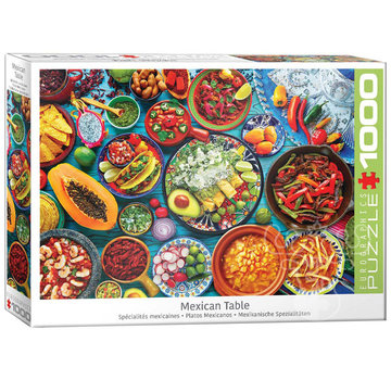 Eurographics Eurographics Food: Mexican Table Puzzle 1000pcs