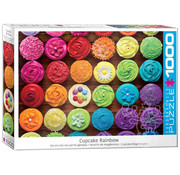 Eurographics Eurographics Cupcake Rainbow Puzzle 1000pcs