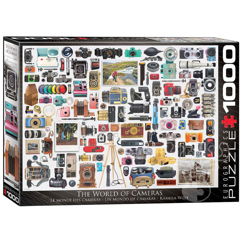 Eurographics World of Cameras Puzzle 1000 pcs Puzzles Canada