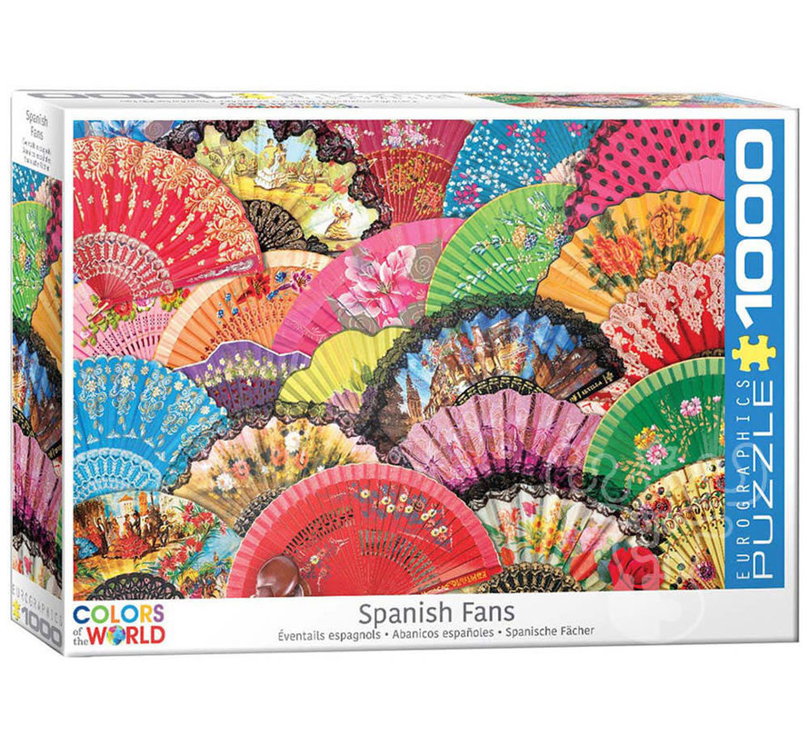 Eurographics Colors of the World: Spanish Fans Puzzle 1000pcs