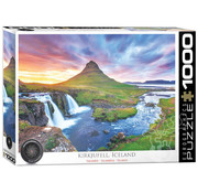 Eurographics Eurographics Photography HDR: Kirkjufell Mountain, Iceland Puzzle 1000pcs