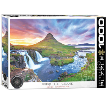 Eurographics Eurographics HDR Photography: Kirkjufell Mountain, Iceland Puzzle 1000pcs