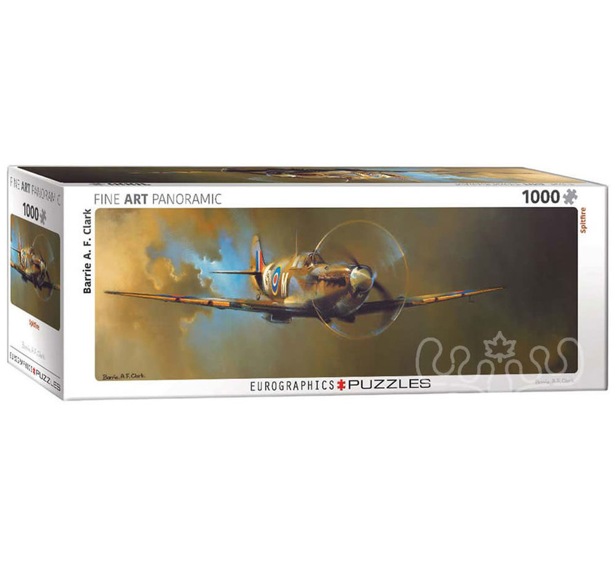 Eurographics Panoramic: Clark: Spitfire Panoramic Puzzle 1000pcs