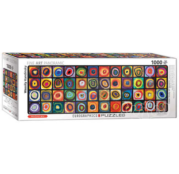 Eurographics Eurographics Kandinsky: Color Squares Panoramic Puzzle 1000pcs