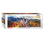 Eurographics Neuschwanstein Castle in Autumn Panoramic Puzzle 1000pcs