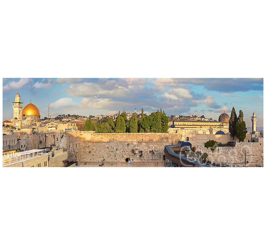 Eurographics Panoramic: Jerusalem, Israel Panoramic Puzzle 1000pcs