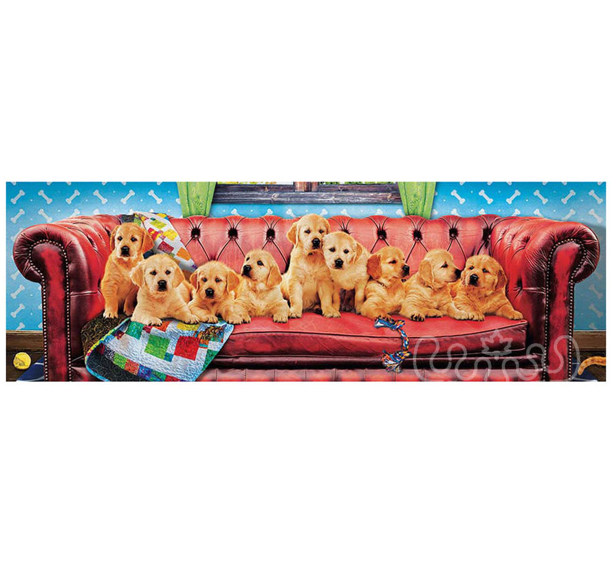 Eurographics Panoramic: Lounging Labs Panoramic Puzzle 1000pcs