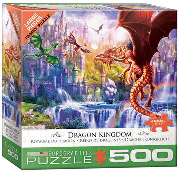 Eurographics Eurographics Dragon Kingdom Large Pieces Family Puzzle 500 pcs